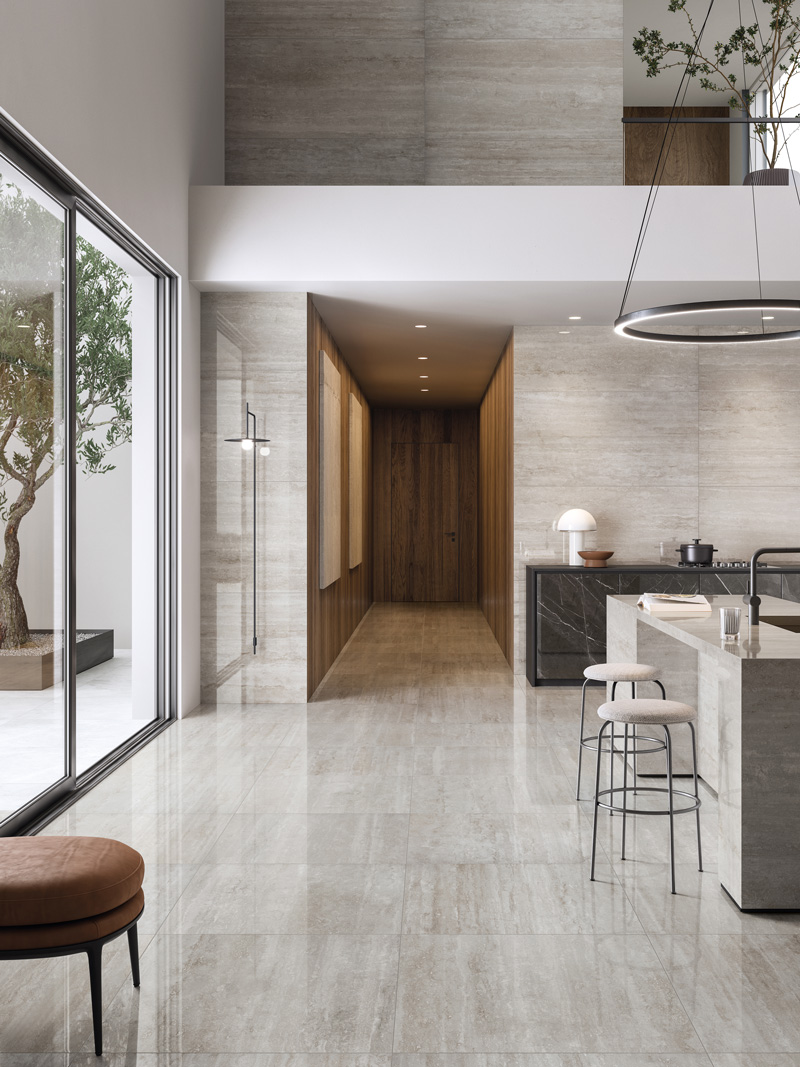 Prestigio Travertino by Ceramiche Refin