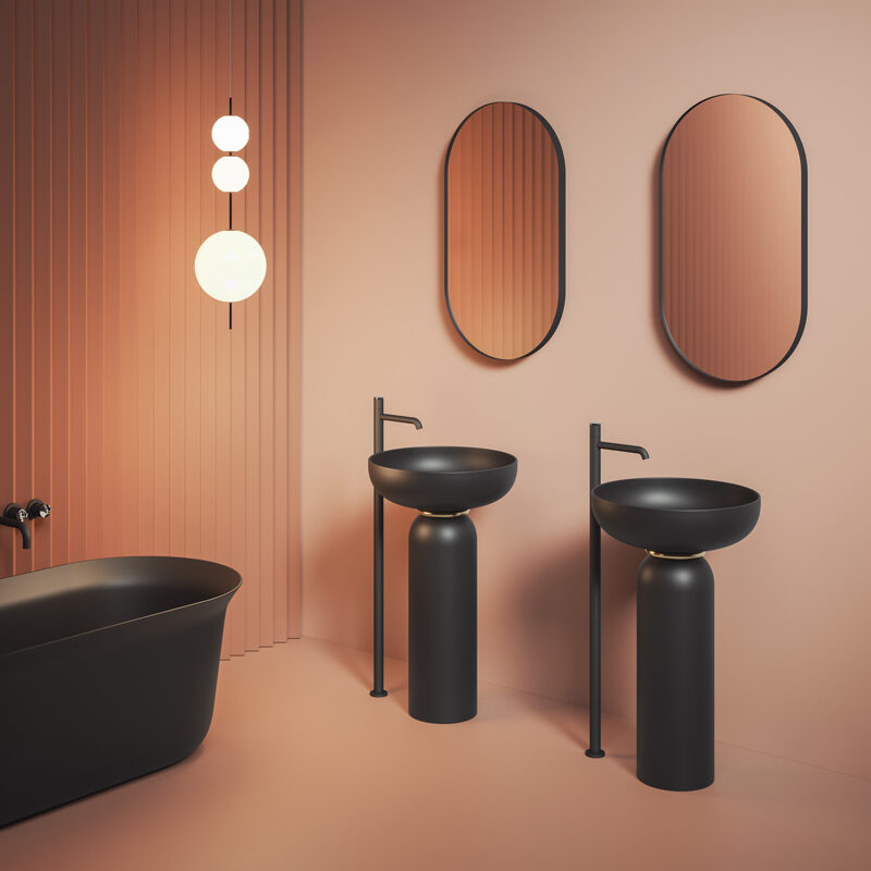 Lavabo freestanding Jolie by Artceram