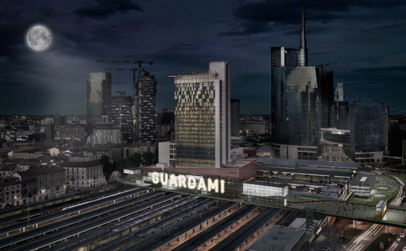 TSPOON GUARDA-MI, riqualificazione del Cavalcavia Bussa | Milano | 2014