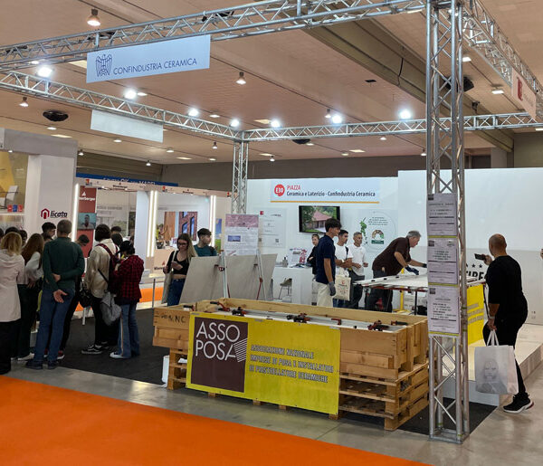 Piazza del Laterizio e della Ceramica, SAIE Bari 2023